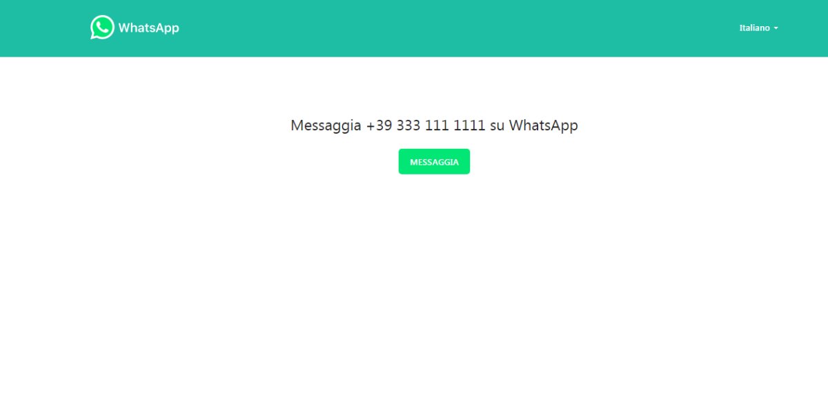 contattare numero