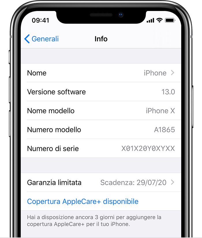 garanzia iphone