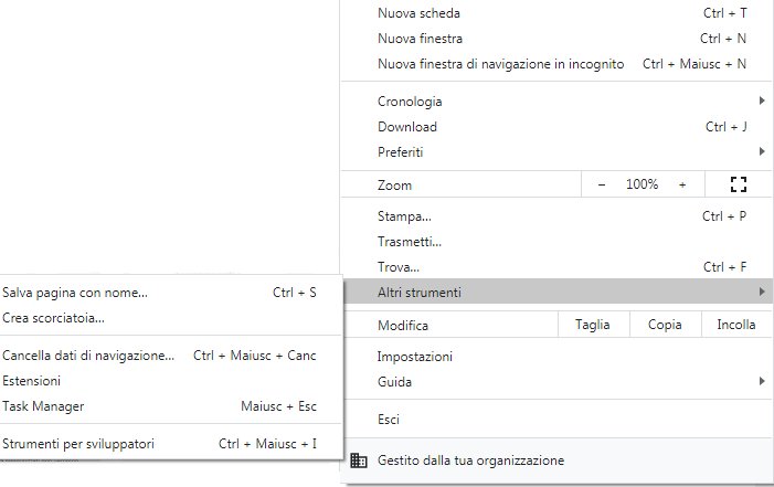 svuotare la cache